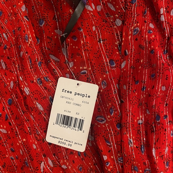 Red Free People Dress - Picture 3 of 6